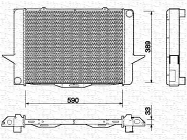 Теплообменник (MAGNETI MARELLI: 350213713000)