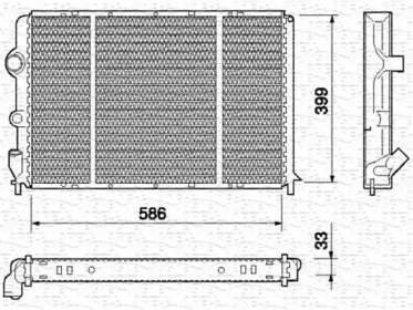 Теплообменник (MAGNETI MARELLI: 350213737000)