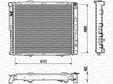 Теплообменник (MAGNETI MARELLI: 350213744000)