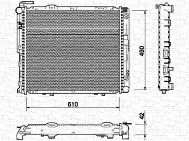 Теплообменник (MAGNETI MARELLI: 350213747000)