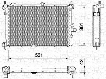 Теплообменник (MAGNETI MARELLI: 350213753000)