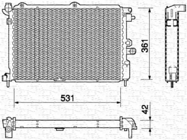 Теплообменник (MAGNETI MARELLI: 350213754000)