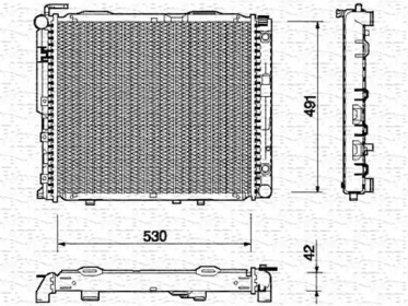 Теплообменник (MAGNETI MARELLI: 350213763000)