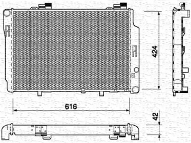 Теплообменник (MAGNETI MARELLI: 350213765000)