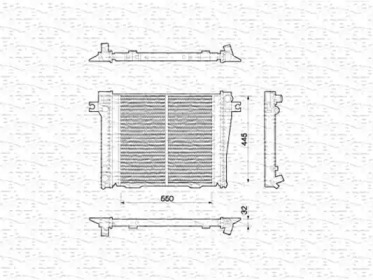 Теплообменник (MAGNETI MARELLI: 350213771000)