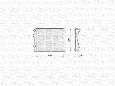 Теплообменник (MAGNETI MARELLI: 350213778000)