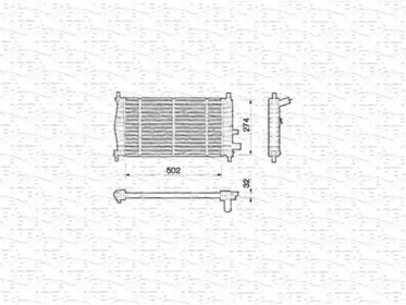 Теплообменник (MAGNETI MARELLI: 350213780000)