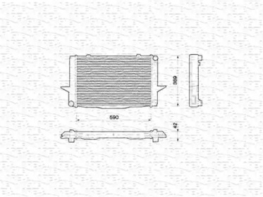 Теплообменник (MAGNETI MARELLI: 350213789000)