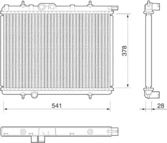 Теплообменник (MAGNETI MARELLI: 350213797000)