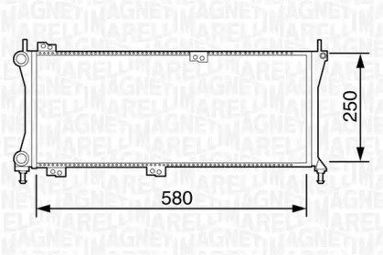 Теплообменник (MAGNETI MARELLI: 350213814000)