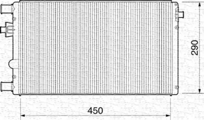 Теплообменник (MAGNETI MARELLI: 350213815000)