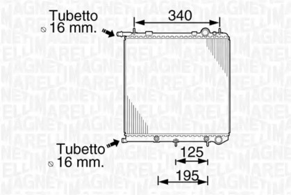 Теплообменник (MAGNETI MARELLI: 350213819000)