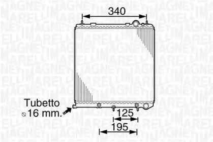 Теплообменник (MAGNETI MARELLI: 350213820000)