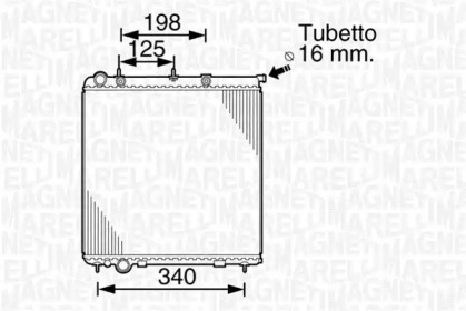 Теплообменник (MAGNETI MARELLI: 350213821000)