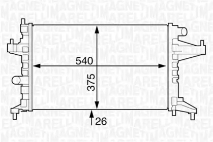 Теплообменник (MAGNETI MARELLI: 350213830000)