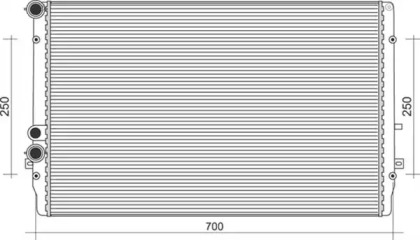 Теплообменник (MAGNETI MARELLI: 350213845000)