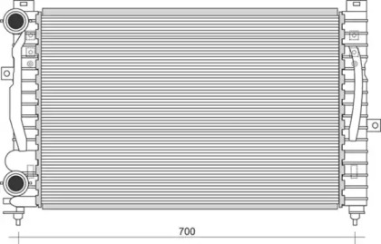 Теплообменник (MAGNETI MARELLI: 350213849000)