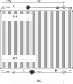 Теплообменник (MAGNETI MARELLI: 350213903000)