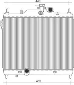 Теплообменник (MAGNETI MARELLI: 350213936000)