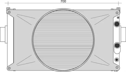 Теплообменник (MAGNETI MARELLI: 350213937000)