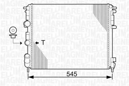 Теплообменник (MAGNETI MARELLI: 350213990000)