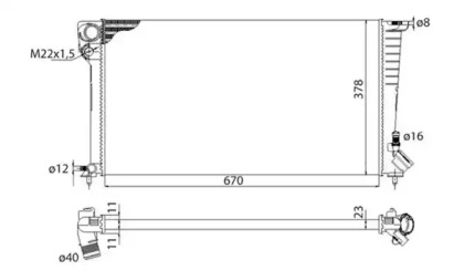 Теплообменник (MAGNETI MARELLI: 350213118503)