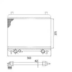 Теплообменник (MAGNETI MARELLI: 350213153003)