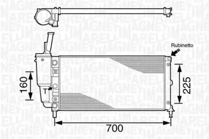 Теплообменник (MAGNETI MARELLI: 350213161003)