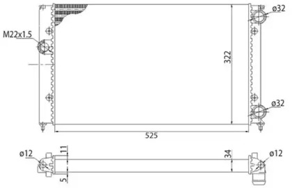 Теплообменник (MAGNETI MARELLI: 350213213003)