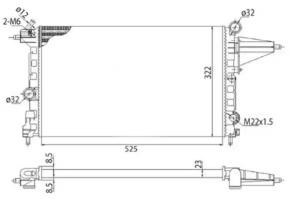 Теплообменник (MAGNETI MARELLI: 350213501003)