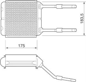 Теплообменник (MAGNETI MARELLI: 350218217000)