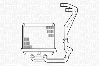 Теплообменник (MAGNETI MARELLI: 350218225000)