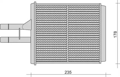 Теплообменник (MAGNETI MARELLI: 350218259000)