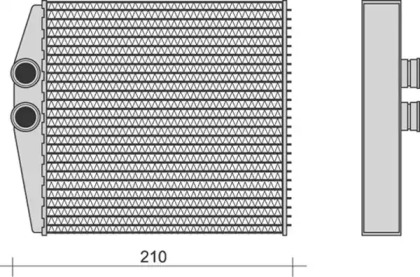 Теплообменник (MAGNETI MARELLI: 350218271000)