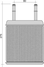 Теплообменник (MAGNETI MARELLI: 350218285000)