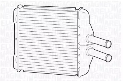 Теплообменник (MAGNETI MARELLI: 350218327000)