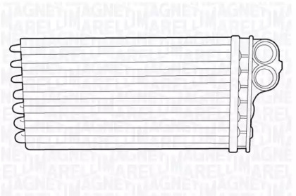 Теплообменник (MAGNETI MARELLI: 350218358000)