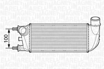 Теплообменник (MAGNETI MARELLI: 351319201490)