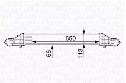 Теплообменник (MAGNETI MARELLI: 351319201920)