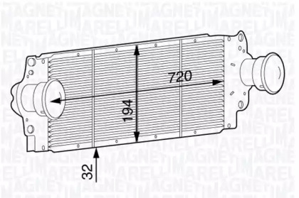 Теплообменник (MAGNETI MARELLI: 351319201950)