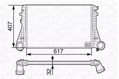 Теплообменник (MAGNETI MARELLI: 351319202020)