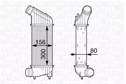 Теплообменник (MAGNETI MARELLI: 351319202040)