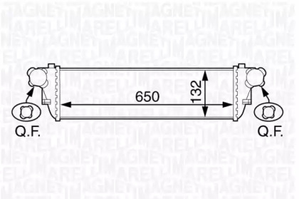 Теплообменник (MAGNETI MARELLI: 351319202060)