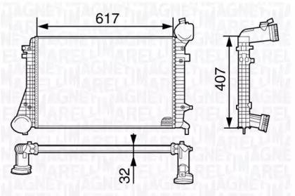 Теплообменник (MAGNETI MARELLI: 351319202080)