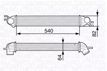 Теплообменник (MAGNETI MARELLI: 351319202090)