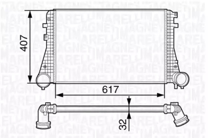 Теплообменник (MAGNETI MARELLI: 351319202160)