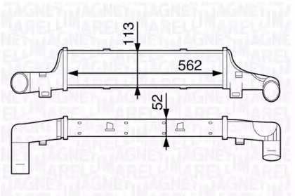 Теплообменник (MAGNETI MARELLI: 351319202180)