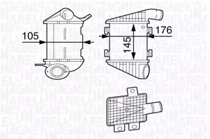 Теплообменник (MAGNETI MARELLI: 351319202190)