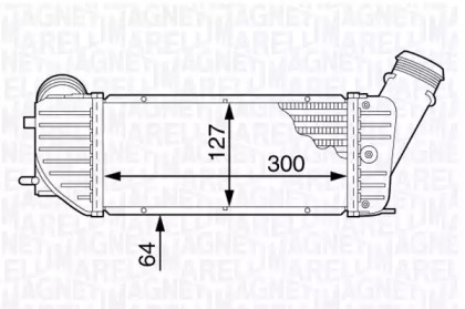 Теплообменник (MAGNETI MARELLI: 351319202200)