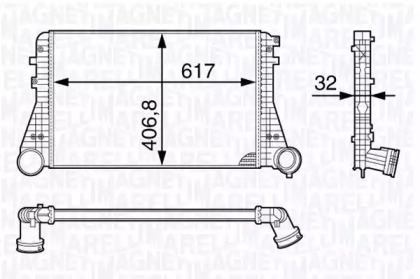 Теплообменник (MAGNETI MARELLI: 351319202250)